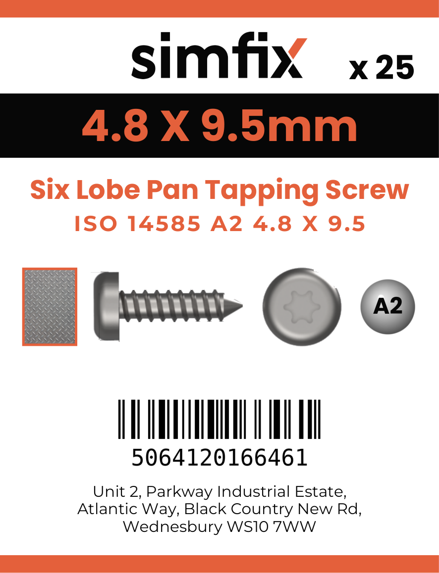 Simfix product label - 14585CA248009-D
