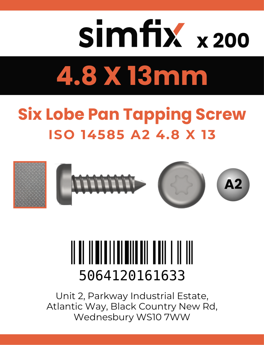 Simfix product label - 14585CA248013-T