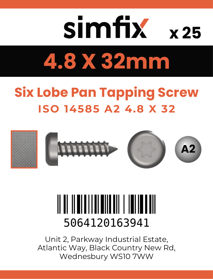 Simfix product label - 14585CA248032-D