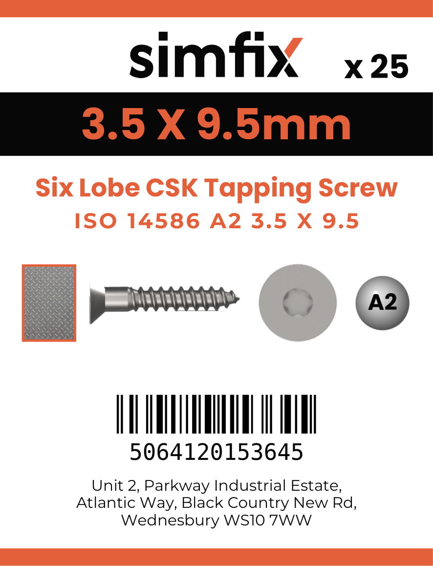 Simfix product label - 14586CA235009-D