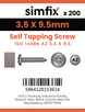 Simfix product label - 14586CA235009T10-T
