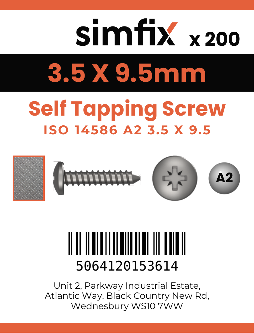 Simfix product label - 14586CA235009T10-T