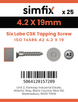 Simfix product label - 14586CA242019-D