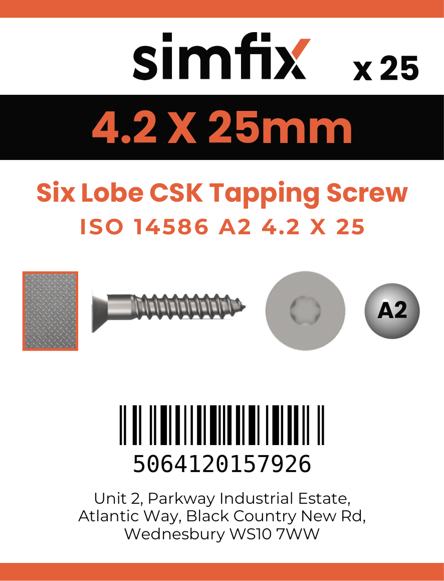 Simfix product label - 14586CA242025-D