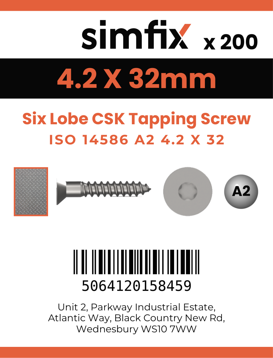 Simfix product label - 14586CA242032-T