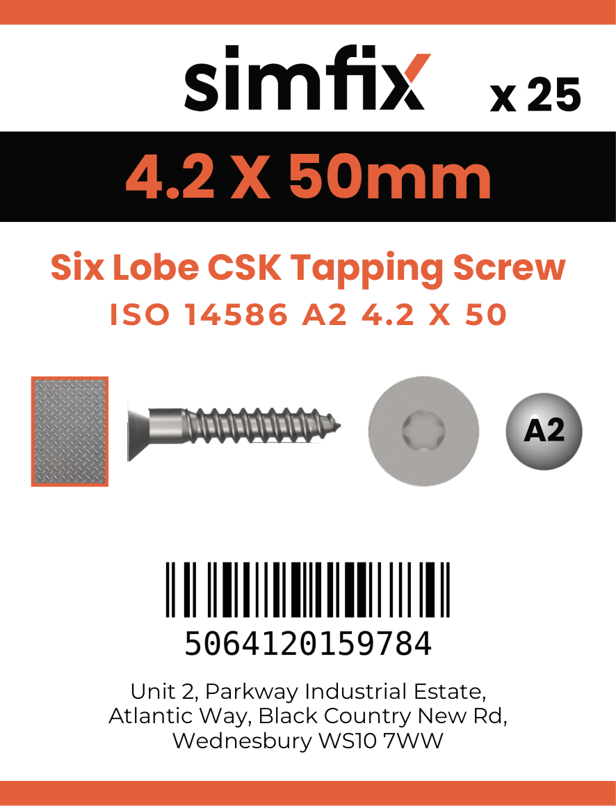 Simfix product label - 14586CA242050-D