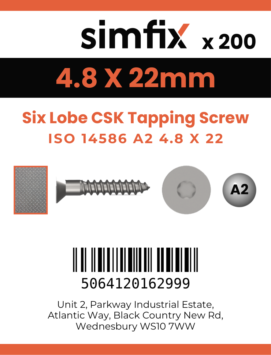 Simfix product label - 14586CA248022-T