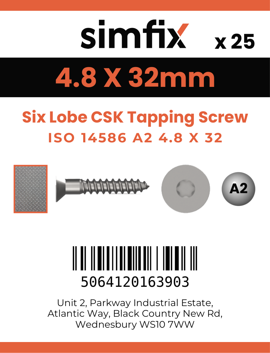 Simfix product label - 14586CA248032-D
