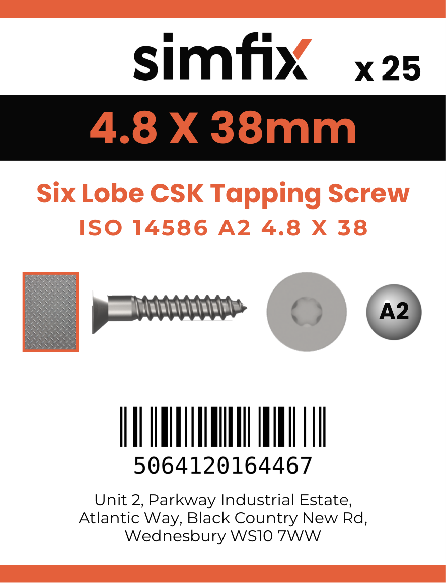 Simfix product label - 14586CA248038-D