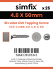 Simfix product label - 14586CA248050-D