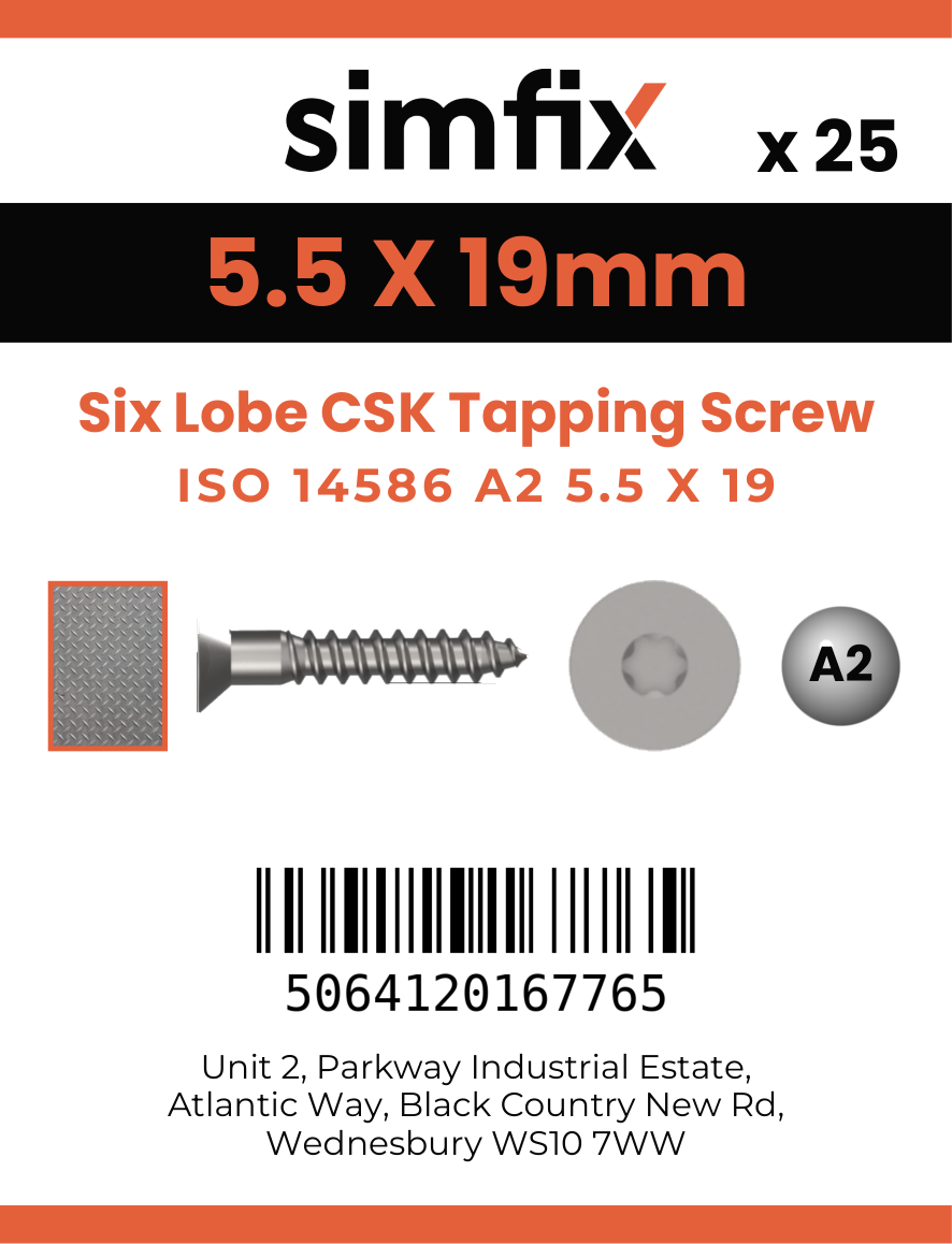 Simfix product label - 14586CA255019-D