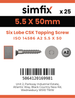 Simfix product label - 14586CA255050-D