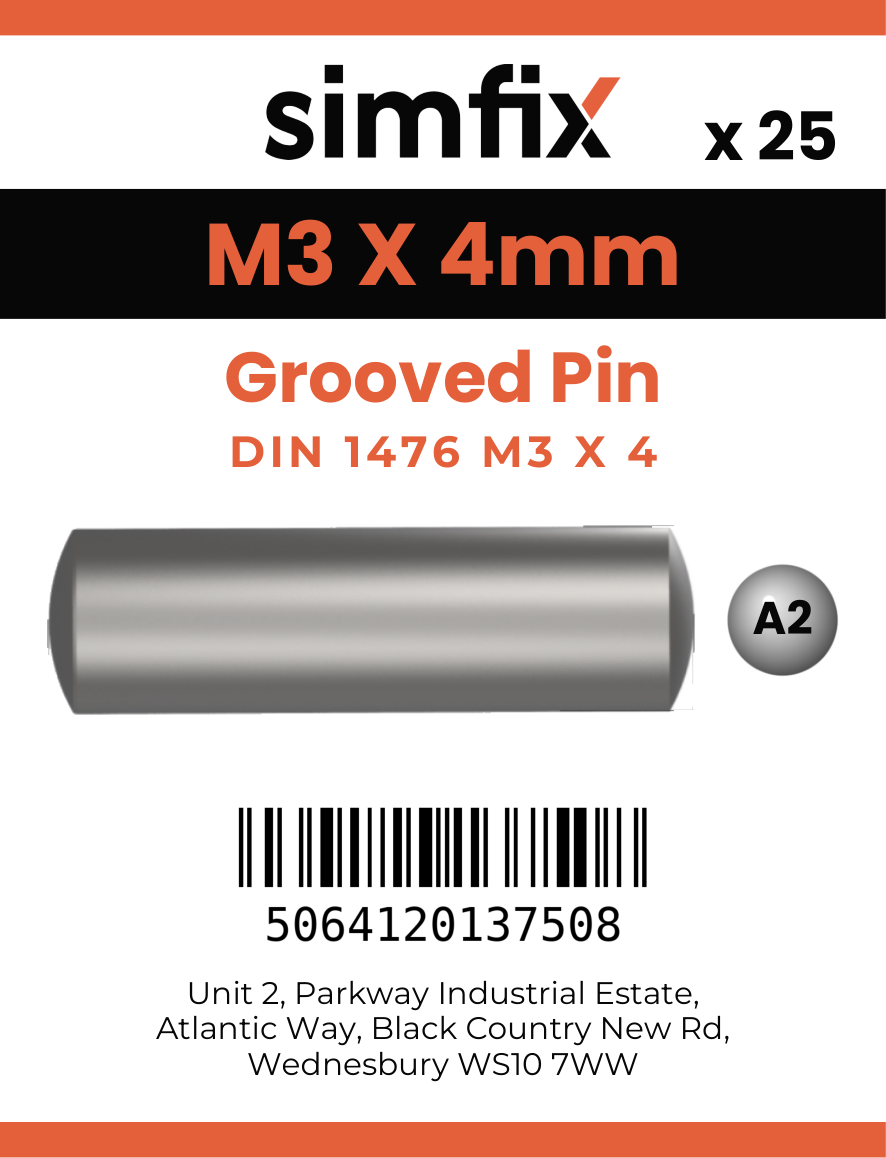 Simfix product label - 1476A103004-D