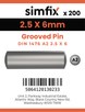 Simfix product label - 1476A202506-T