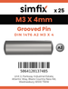 Simfix product label - 1476A203004-D
