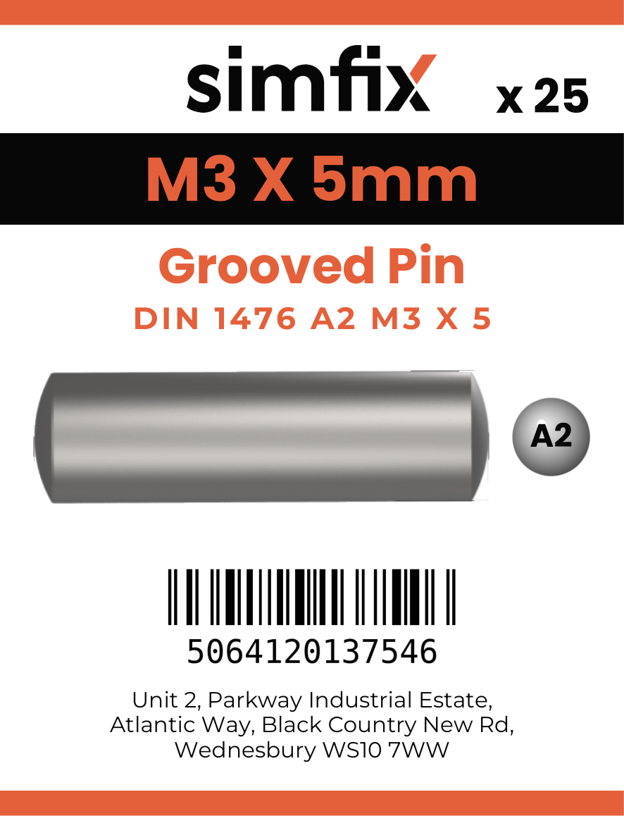 Simfix product label - 1476A203005-D