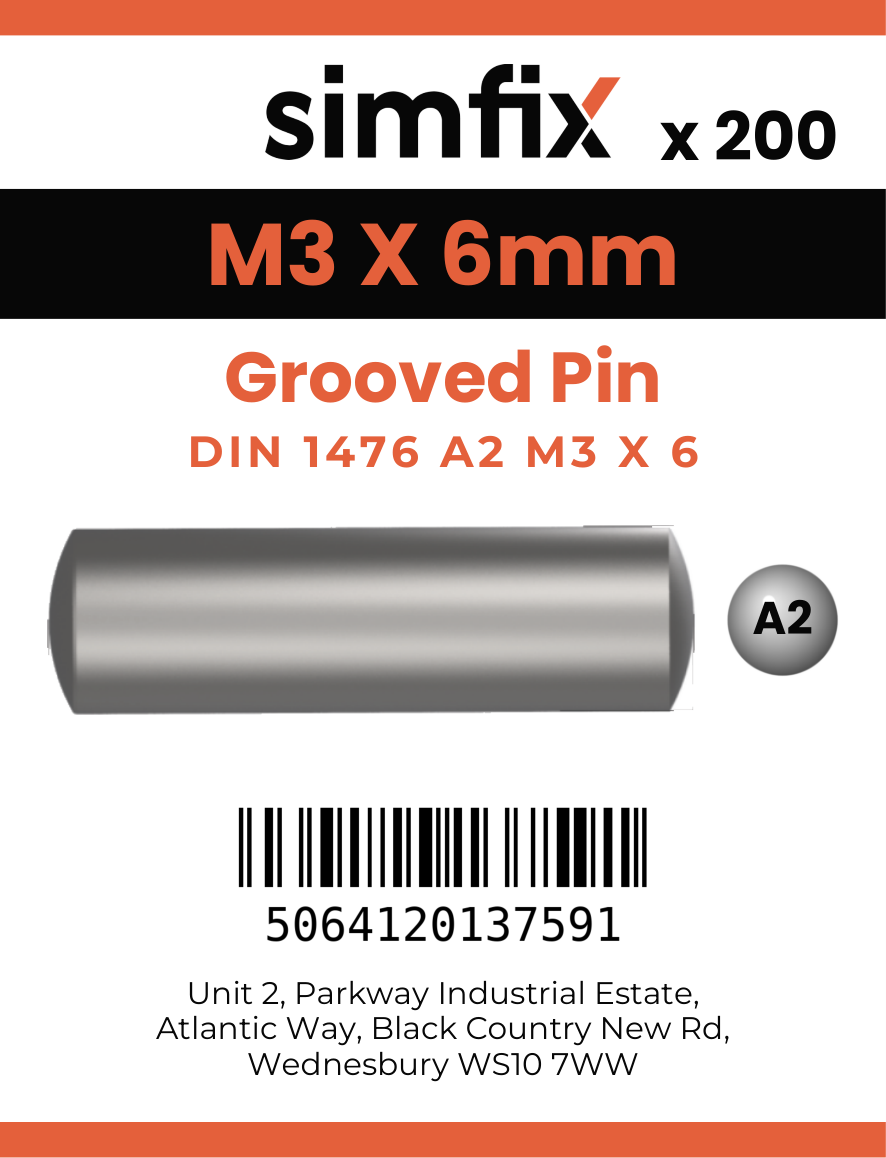 Simfix product label - 1476A203006-T