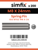 Simfix product label - 1481A208024-T