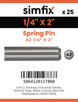 Simfix product label - 1481UA214064-D