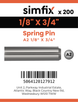 Simfix product label - 1481UA218019-T