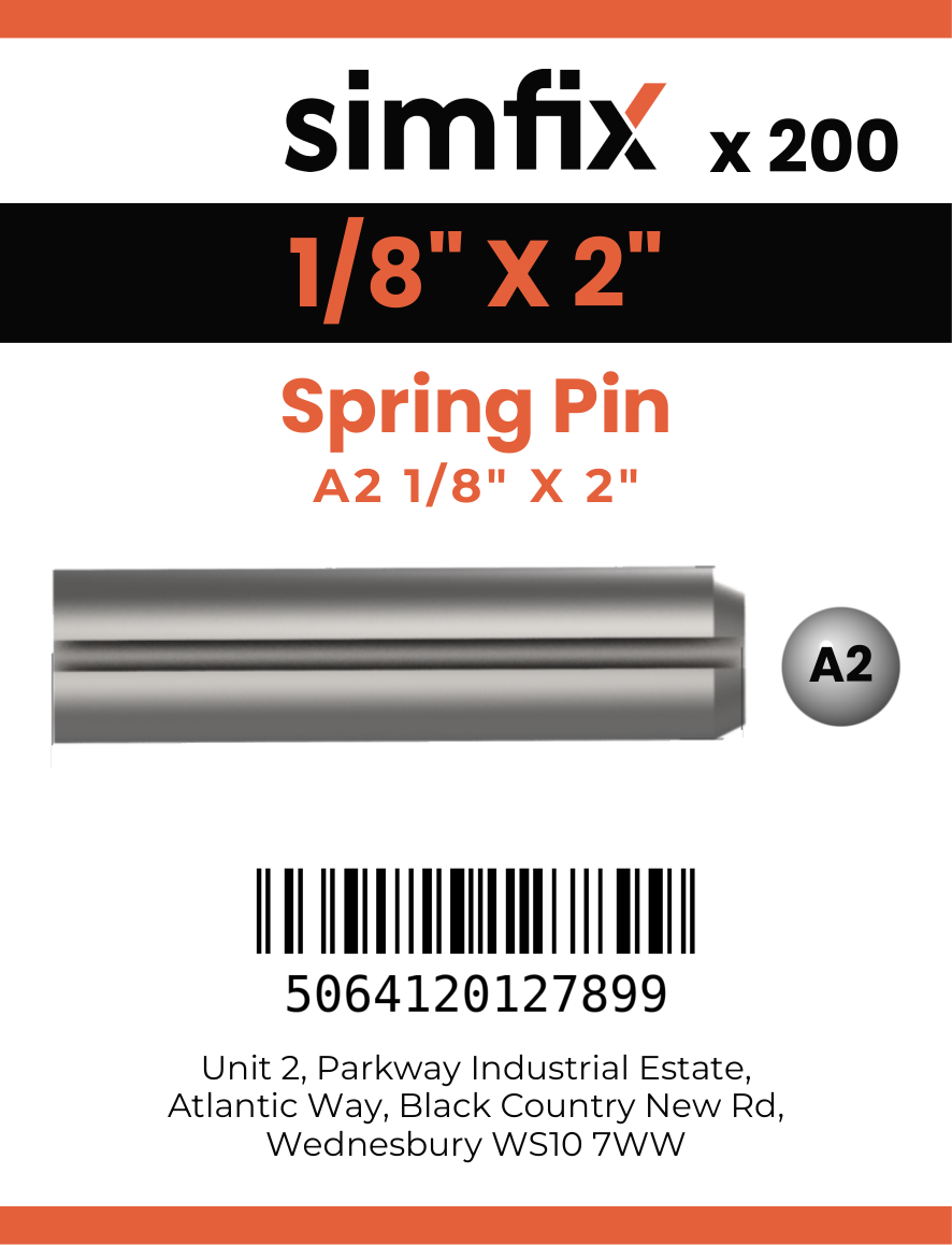 Simfix product label - 1481UA218050-T