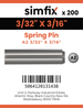 Simfix product label - 1481UA2332005-T