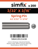 Simfix product label - 1481UA2332005-T