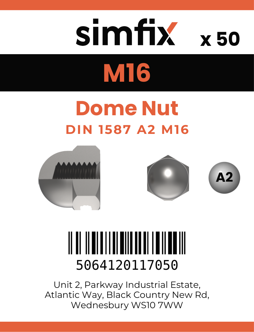 Simfix product label - 1587A216-T
