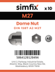 Simfix product label - 1587A227-T