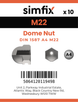 Simfix product label - 1587A422-T