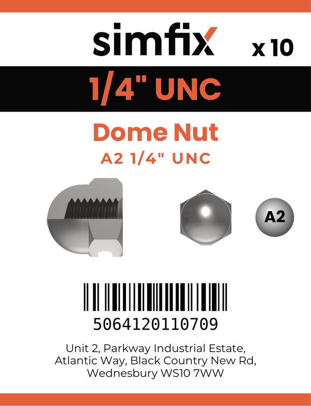 Simfix product label - 1587UA214-D
