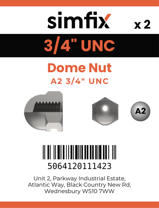 Simfix product label - 1587UA234-D