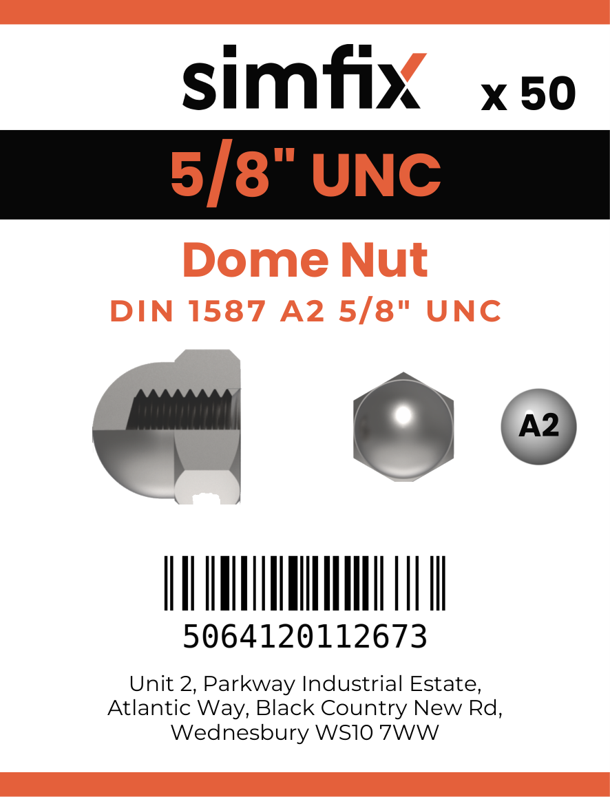 Simfix product label - 1587UA258-T