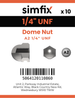 Simfix product label - 1587UFA214-D