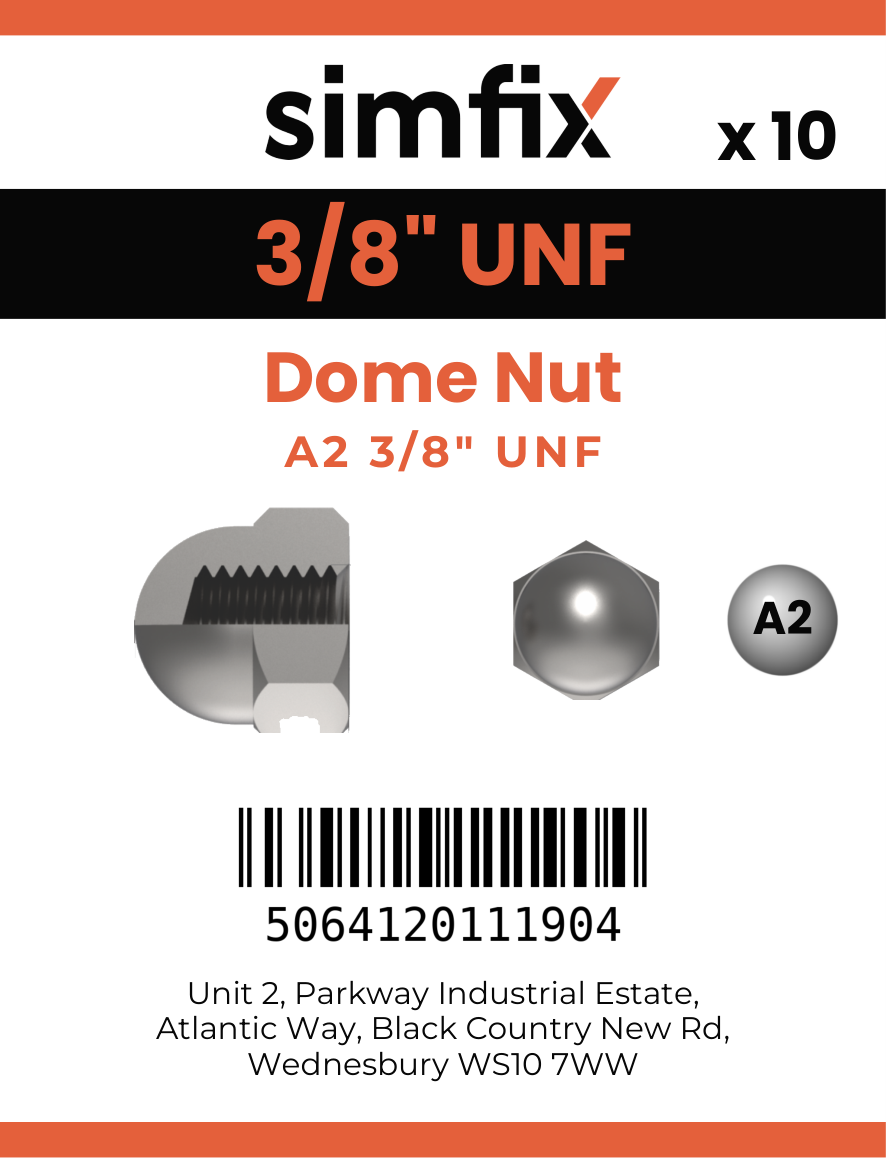 Simfix product label - 1587UFA238-D