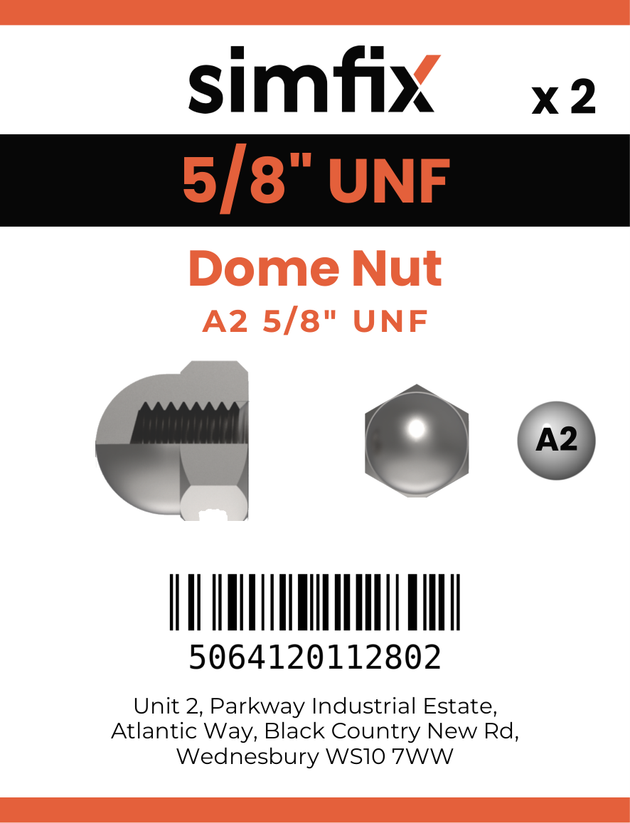 Simfix product label - 1587UFA258-D