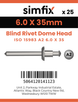 Simfix product label - 15983A206035-D