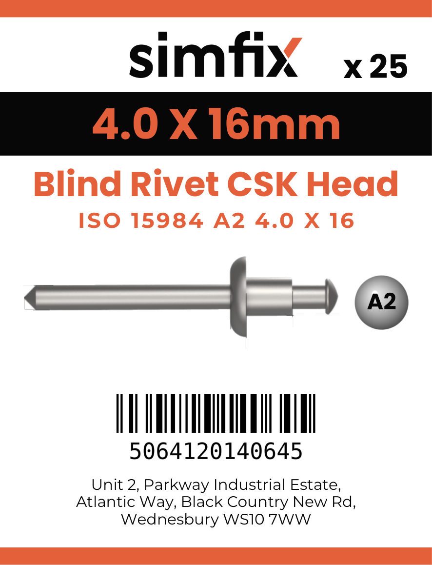 Simfix product label - 15984A2A24016-D