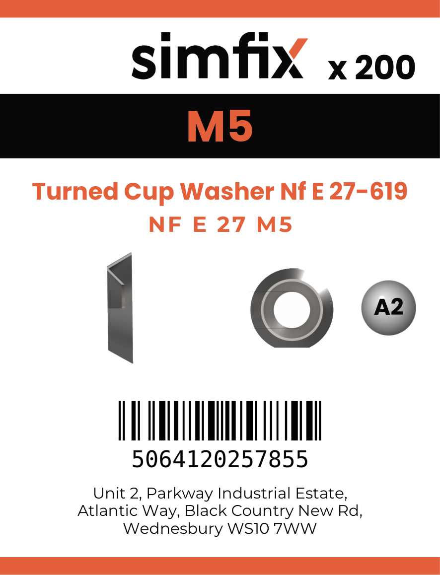 Simfix product label - 27619A1053S-T