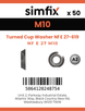 Simfix product label - 27619A1105S-T