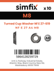 Simfix product label - 27619A4084S-D
