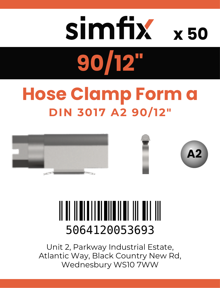 Simfix product label - 3017A2709012-T