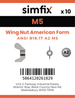 Simfix product label - 314AMA205-D