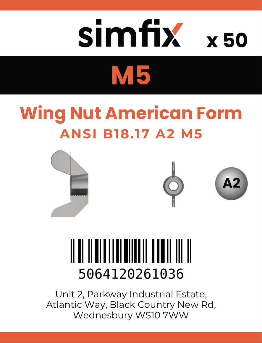 Simfix product label - 314AMA205-T