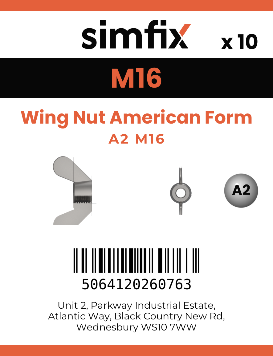 Simfix product label - 314AMA216-D