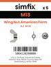 Simfix product label - 314AMA218-D