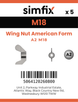 Simfix product label - 314AMA218-D