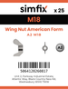 Simfix product label - 314AMA218-T