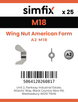 Simfix product label - 314AMA218-T