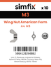 Simfix product label - 314AMA403-D